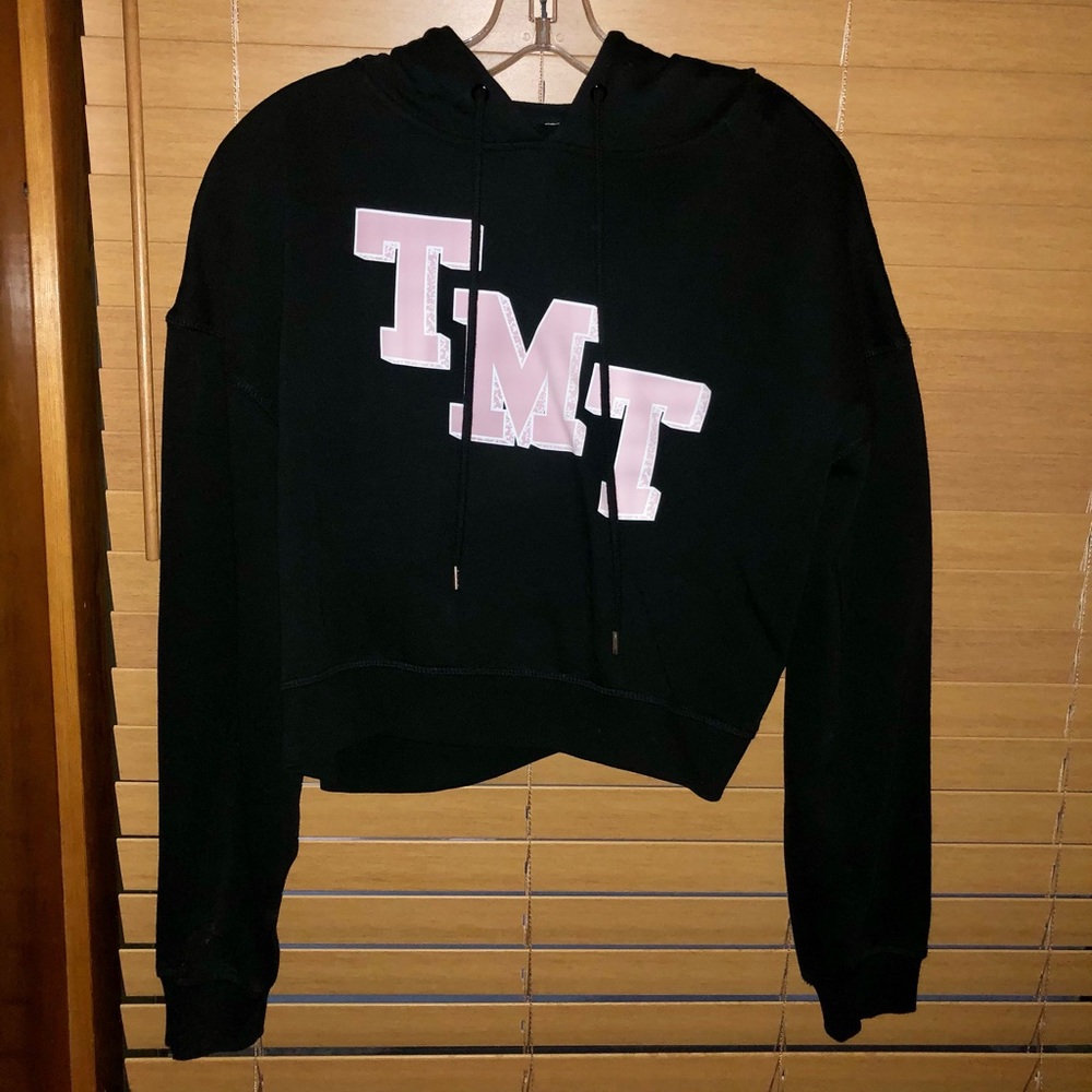 COPY - The Morning Toast Sorority Letter Crop Hoo…